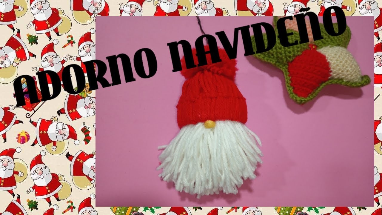 ADORNO NAVIDEÑO. DIY. MANUALIDADES