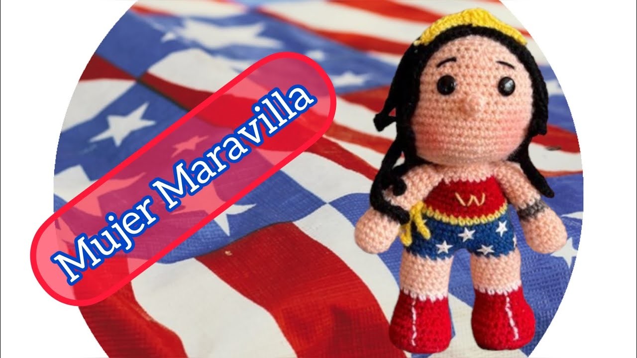 #MUJER MARAVILLA#WONDER WOMEN#dccomics#Amigurumis#Paso a paso#Tutorial#crochet#ganchillo#Subtítulos