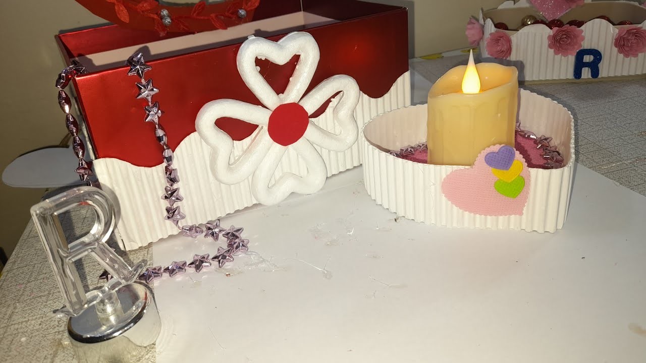 SI TE GUSTAN LAS MANUALIDADES FÁCILES DE HACER ESTE VIDEO ES  PARA TI. DIY PARA  SAN VALENTIN