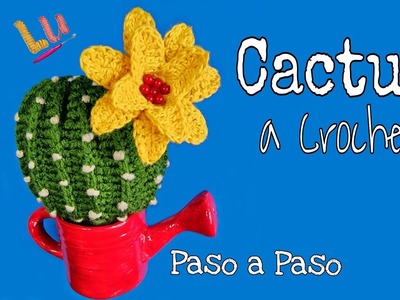 ???? Como hacer un #cactus  #amigurumi a #crochet ???? Parte1????