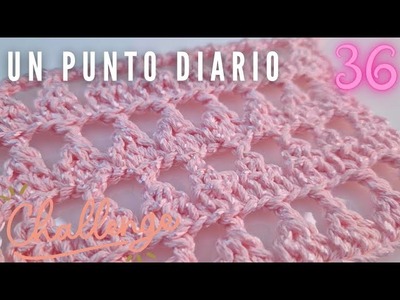 #dailychallenge  #36. UN TEJIDO AL DIA durante un Año. #miretodeganchillo #entrehilos