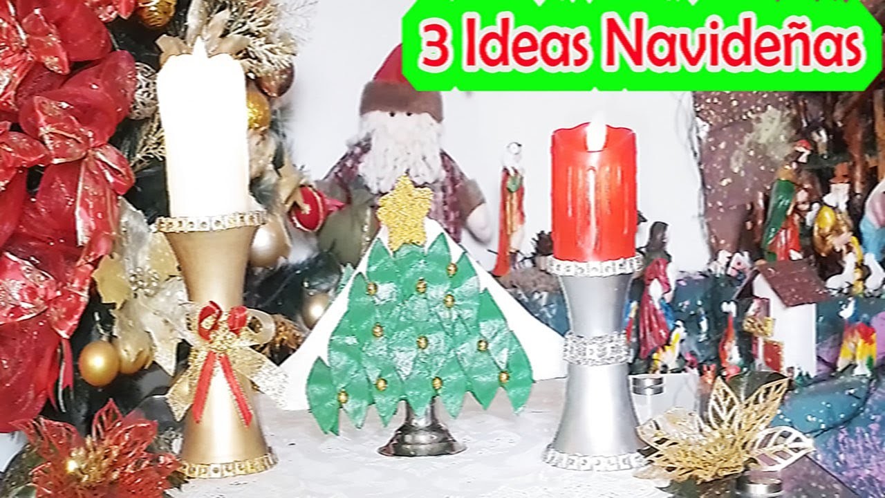 3 Hermosas Ideas Navideñas con Focos Reciclados y Cartón de Huevos