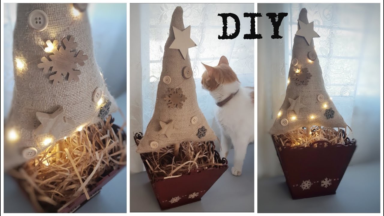 DIY|| árbol de navidad