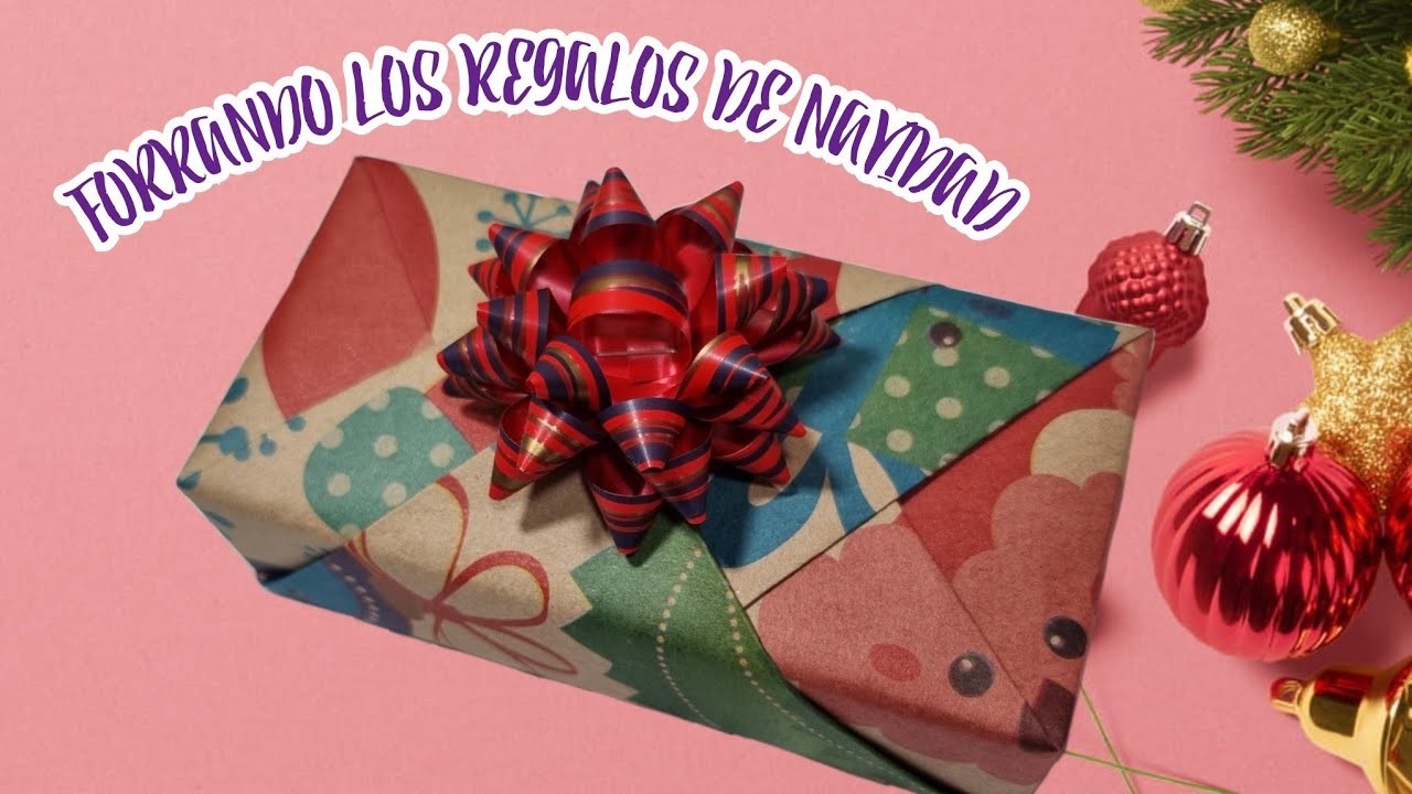 ????FORRANDO LOS REGALOS DE NAVIDAD????IDEAS PARA FORRAR LOS REGALOS DEL INTERCAMBIO????