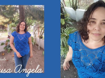 Blusa Angela ???? Mi primer Blusa 2023 #RosaIsela #BlusastallasXL #rosaisela