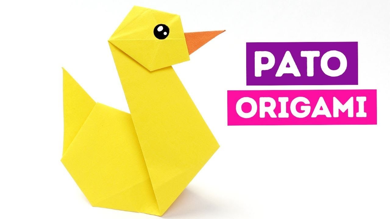 ???? Cómo hacer un pato de origami ¡Fácil y paso a paso!