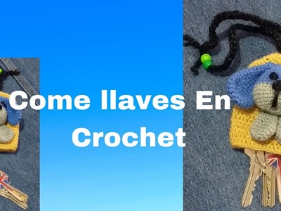 Porta Llaves O Come Llaves En Crochet |Crochet Key Holder And Eat Keys