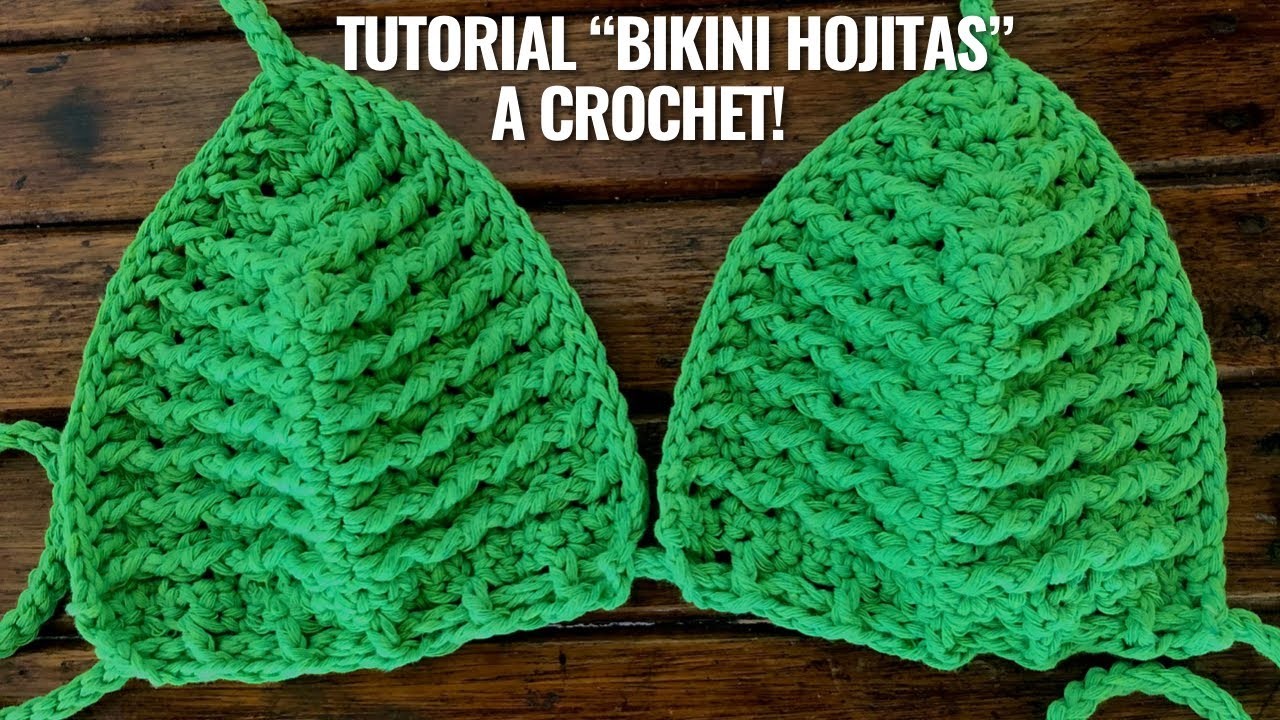 Bikini a crochet tutorial paso a paso! Crochet 2023