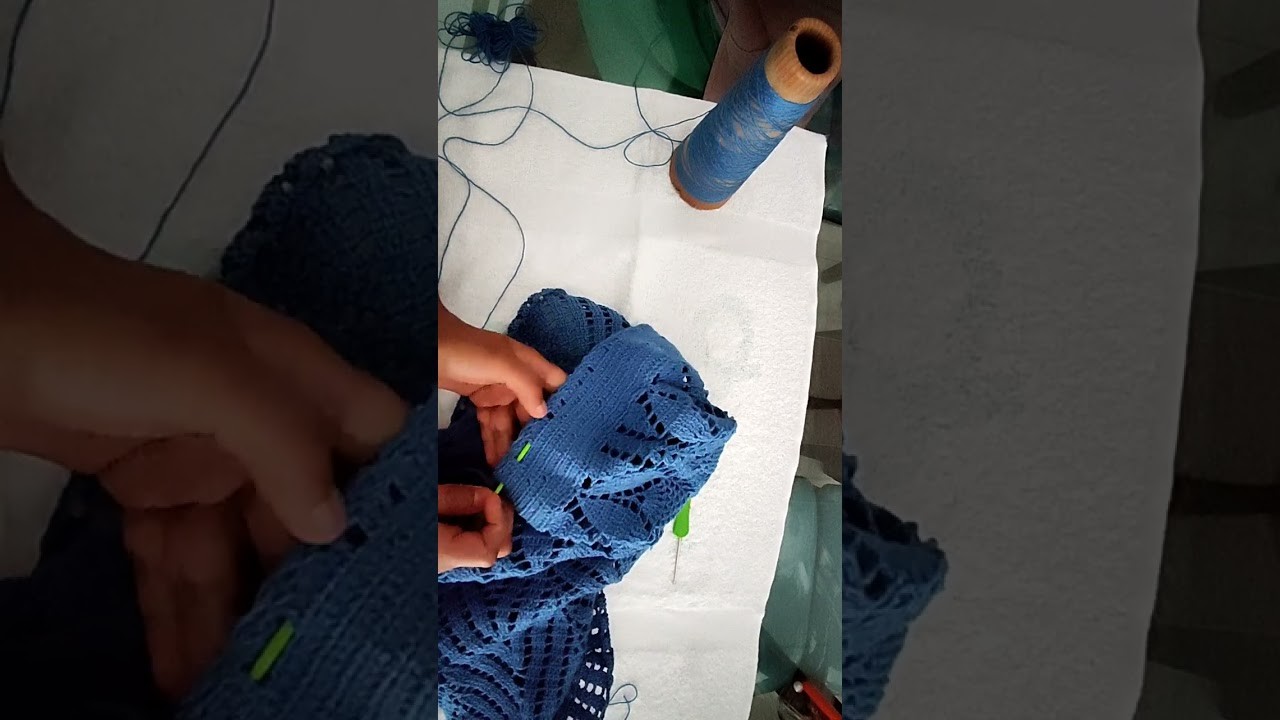 Cordón o sujetador para falda 100%a crochet
