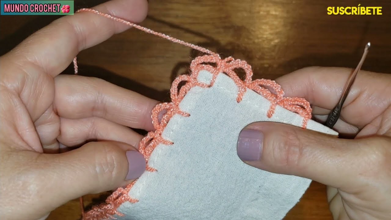 Puntilla #37 ???? MUNDO CROCHET????