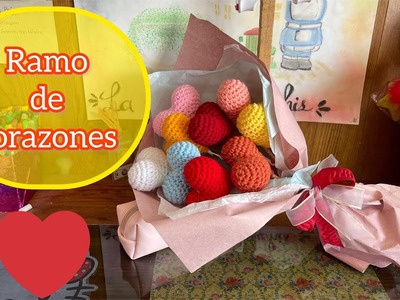 #RAMO CORAZONES#San Valentín#Amigurumis#Paso a paso#Tutorial #ganchillo#Subtítulos#Crochet
