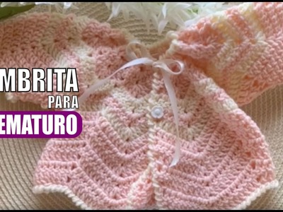 Cómo hacer una CHAMBRITA TEJIDA en gancho o crochet PARA RECIÉN NACIDO ❤️  Yo Tejo con LAURA CEPEDA