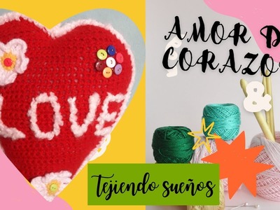 Tejido a crochet #1era Parte bello corazón