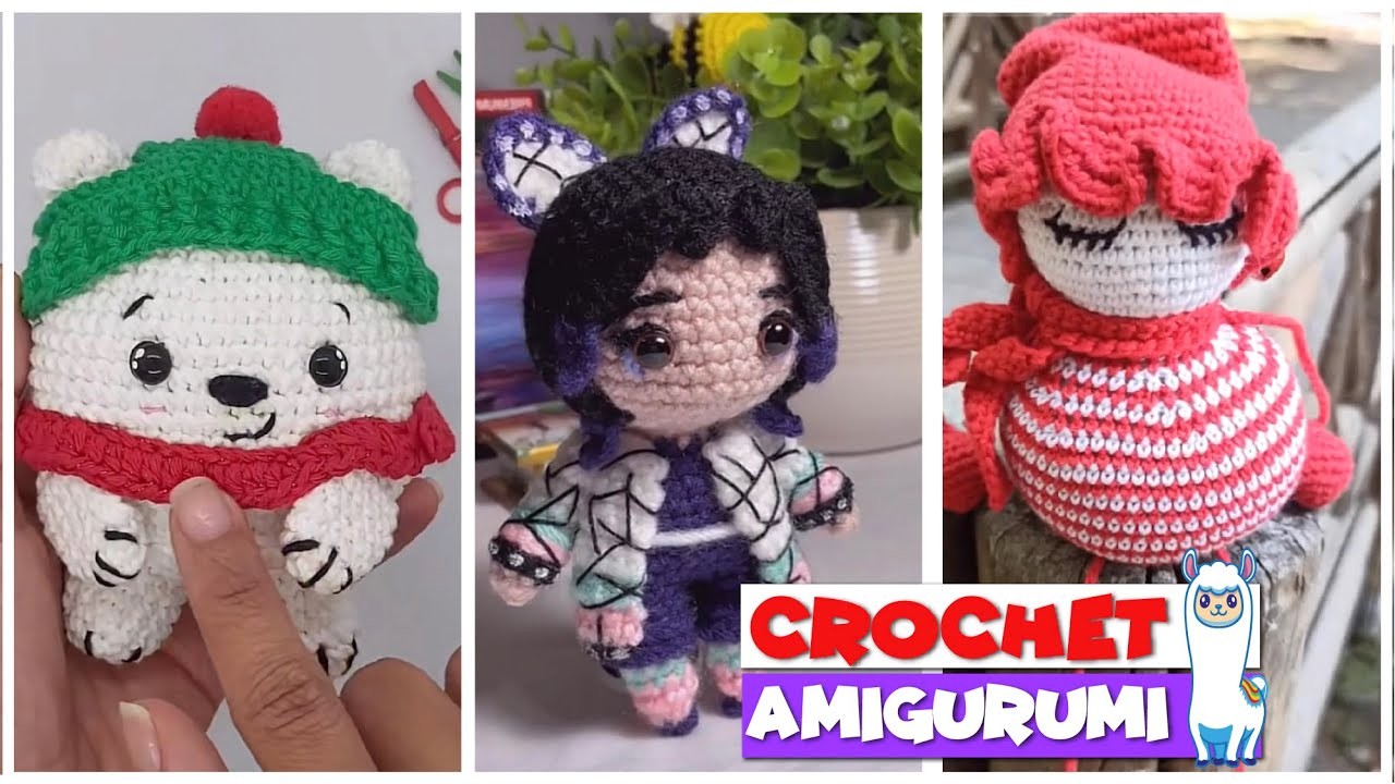 TikTok Crochet Amigurumi ???? PLUSHIES. TOYS ???? Compilation #109 | @blu_llama