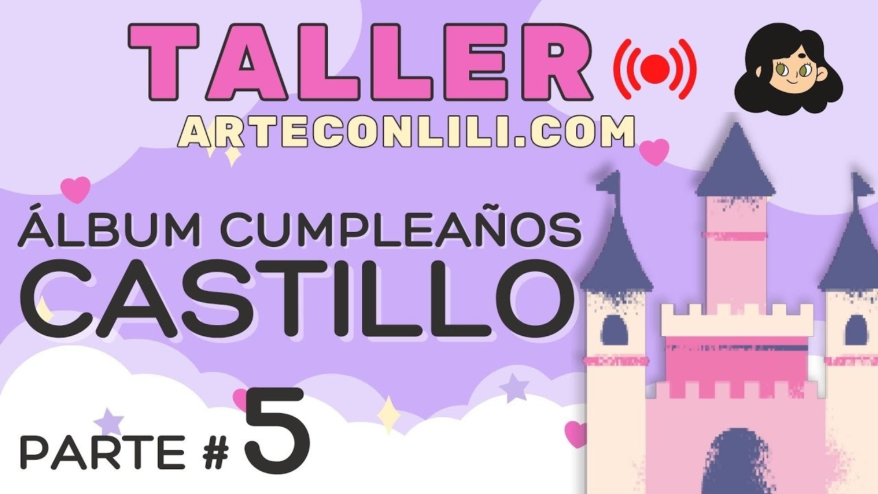 ???? [DIRECTO - 05] Proyecto Álbum Castillo Cumpleaños DIY  Scrap (Plantillas y Papeles GRATIS)  ????