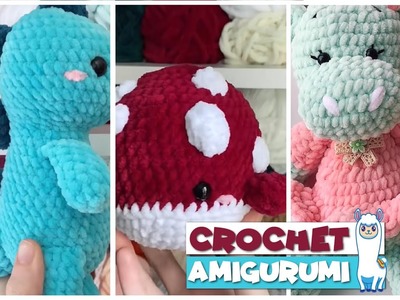TikTok Crochet Amigurumi ???? PLUSHIES. TOYS ???? Compilation #110  | @blu_llama