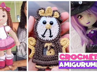 TikTok Crochet Amigurumi ????❤️ PLUSHIES. TOYS ????❤️ Compilation #107 | @blu_llama