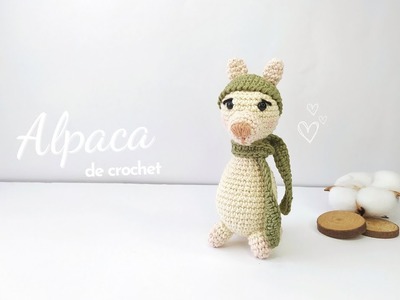 Tutorial crochet - Alpaca amigurumi paso a paso