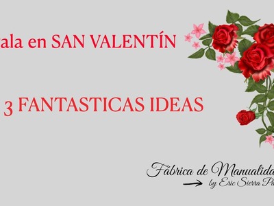 3 ideas para regala ten San Valentín, Diy, Artesanato, Haz y vende, Frascos de vidrio, Reciclaje