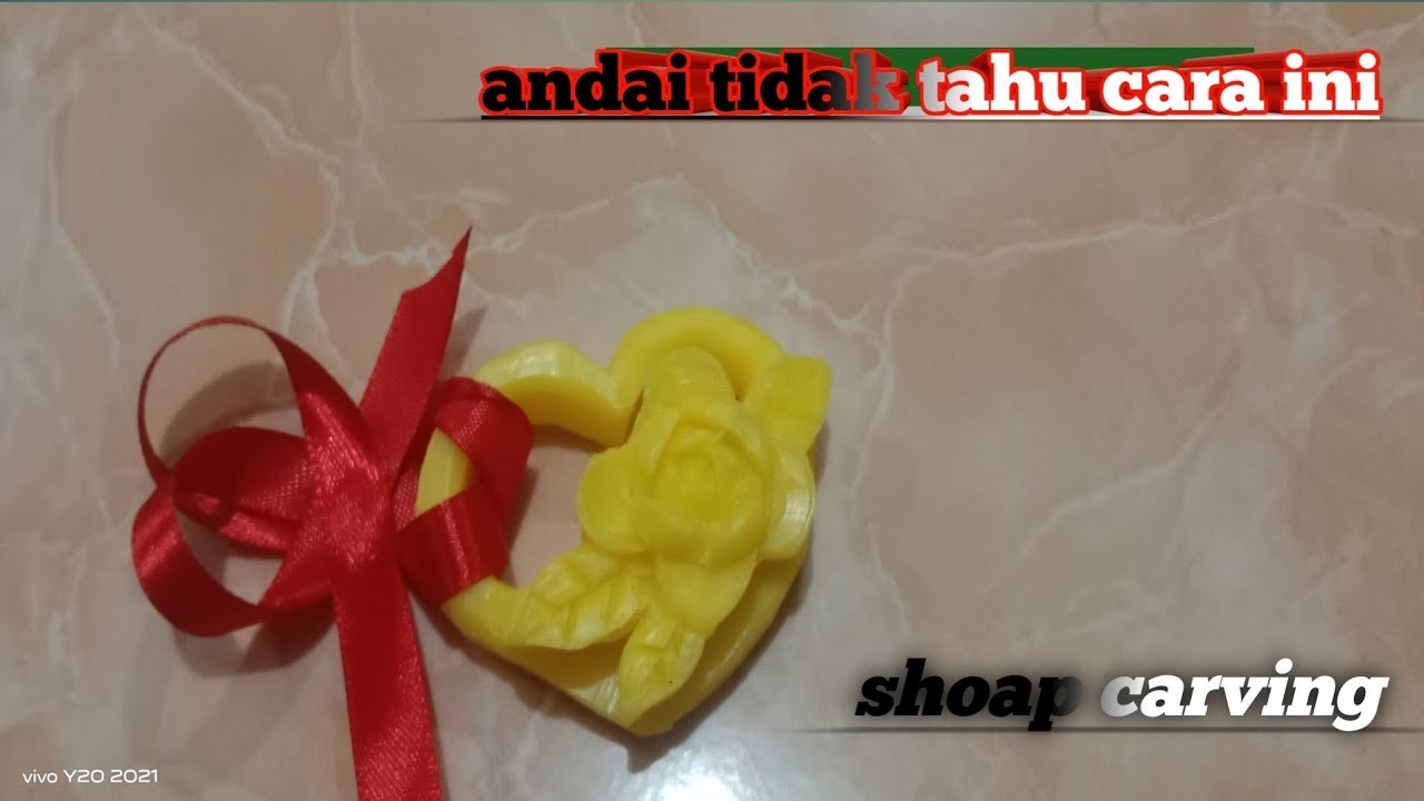 UKIRAN SABUN|TUTORIAL MEMBUAT UKIRAN SABUN CANTIK|#shoap #idekreatif #carving #ukiransabun