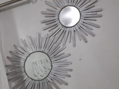#manualidades# como crear unos hermosos espejos tipo sol