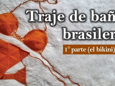 TRAJE DE BAÑO A CROCHET | 1° PARTE BIKINI | TODAS LAS TALLAS FACIL Y RAPIDO (Auder Crochet)