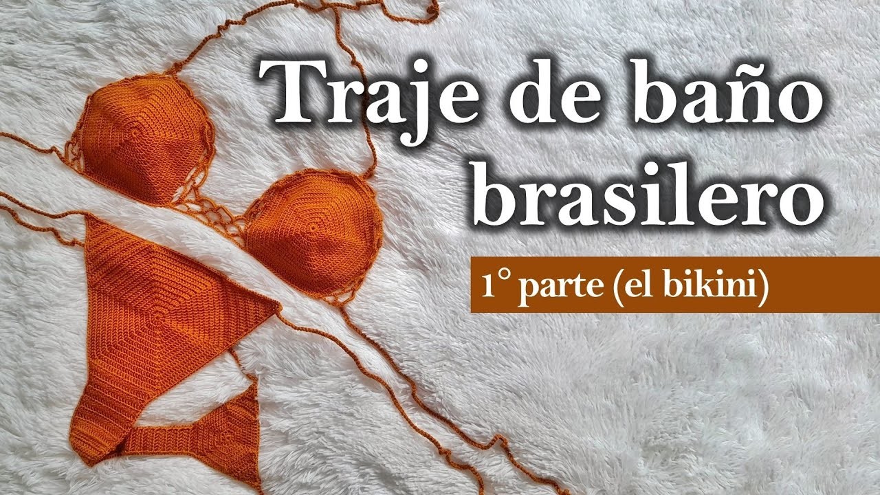 TRAJE DE BAÑO A CROCHET | 1° PARTE BIKINI | TODAS LAS TALLAS FACIL Y RAPIDO (Auder Crochet)