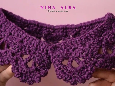 ???? ENCANTO DE CUELLO A CROCHET - Tutorial explicado paso a paso | Beautiful Crochet Collar