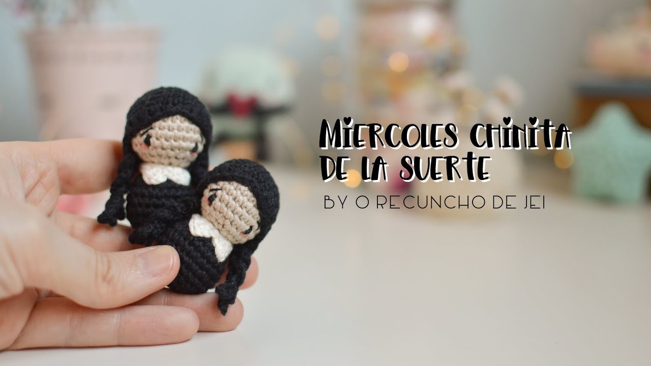 Miércoles chinita de la suerte ???????? | patrón gratis | tutorial fácil crochet - ganchillo