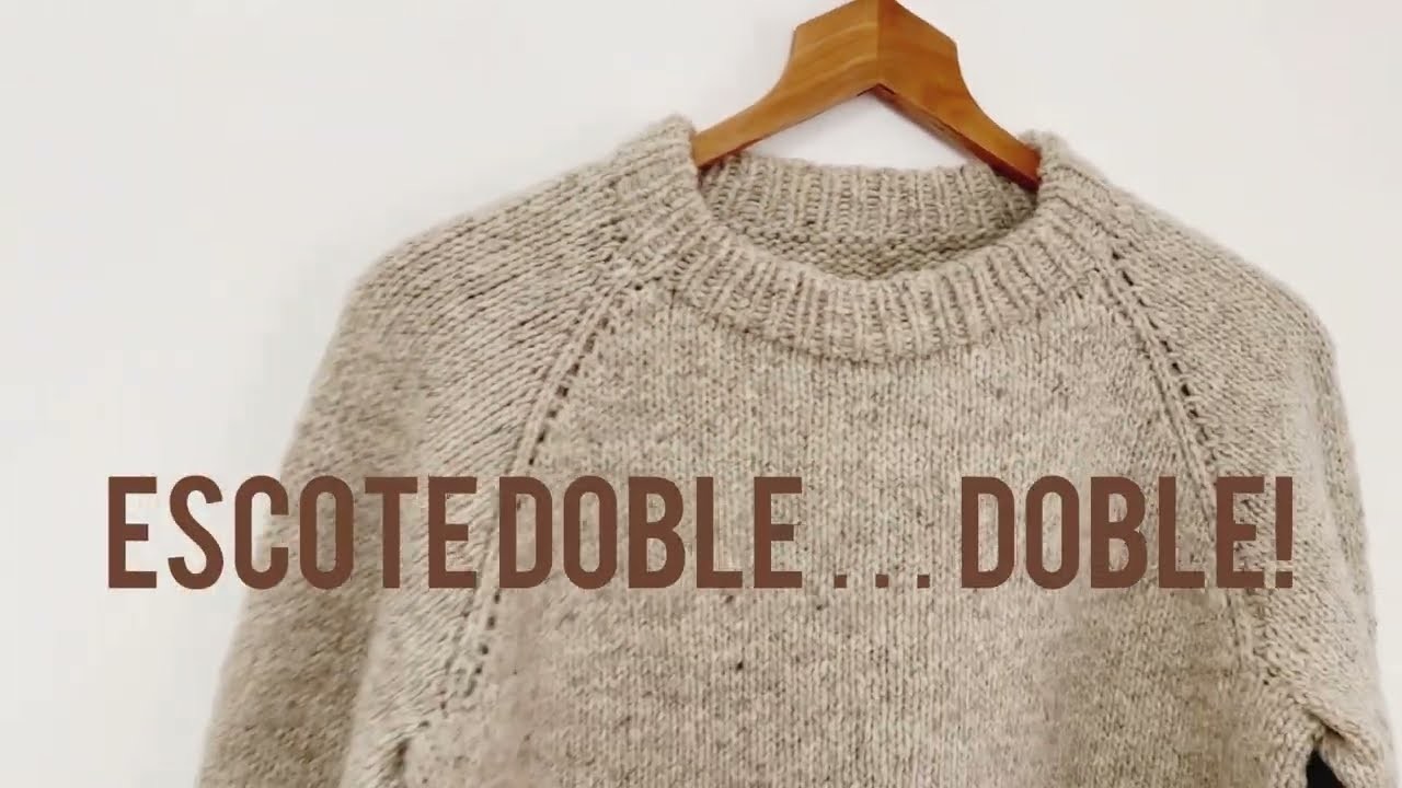 Tejer Escote Doble