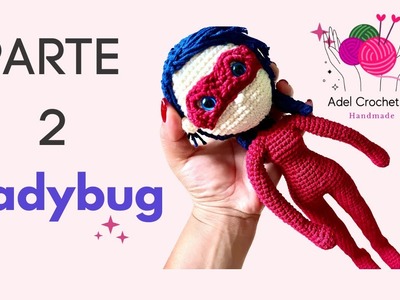 Aprende a tejer a Ladybug: brazo