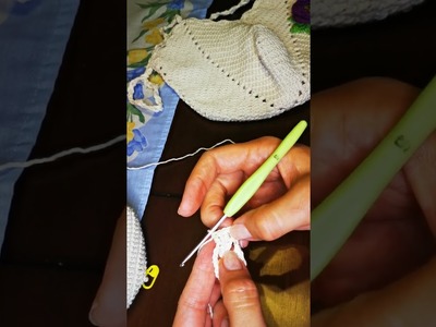Cómo hacer un cuadrado de crochet