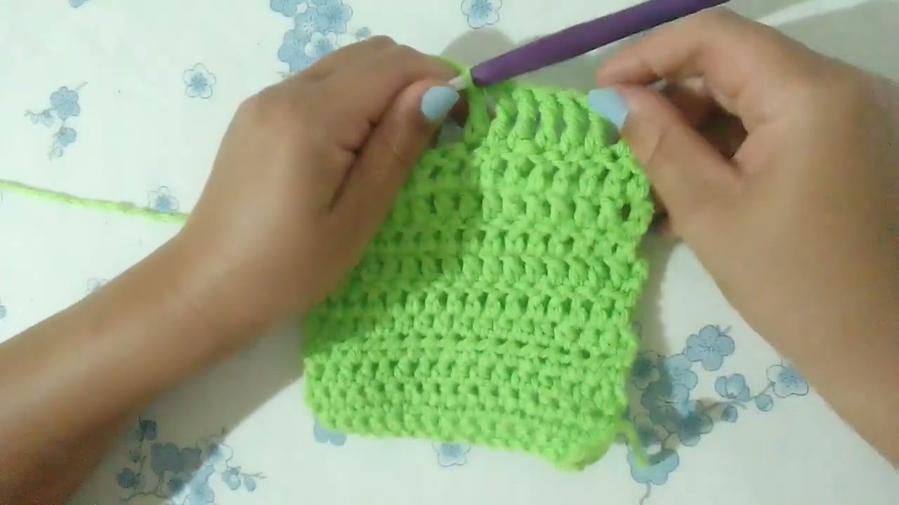 CROCHET INICIAL                           Punto vareta o punto alto y variaciones.