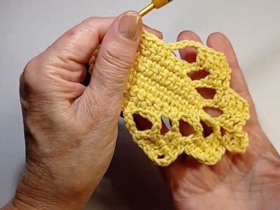 Bufanda crochet fantasía. Tutorial. Ideas para hacer.