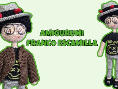 Franco Escamilla amigurumi, regalo ideal para fans!