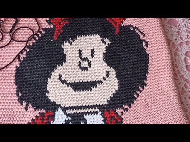 La Hora De Tejer. 18. Bolso Iligurumi Mafalda