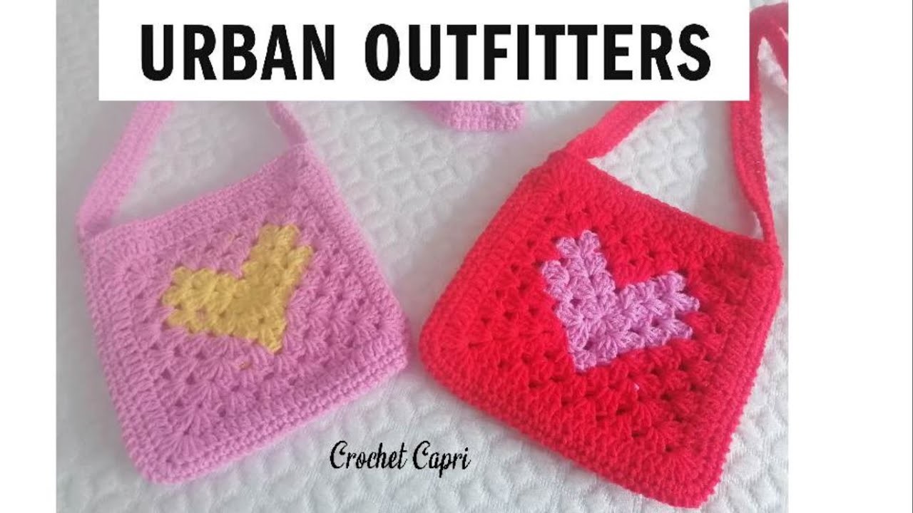 ❤️BOLSO URBAN OUTFITTERS A CROCHET???? #crochet #granny #bagcrochet #bolsocrochet #diy