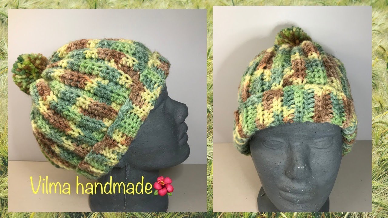 Cómo tejer super fácil GORRO a crochet.