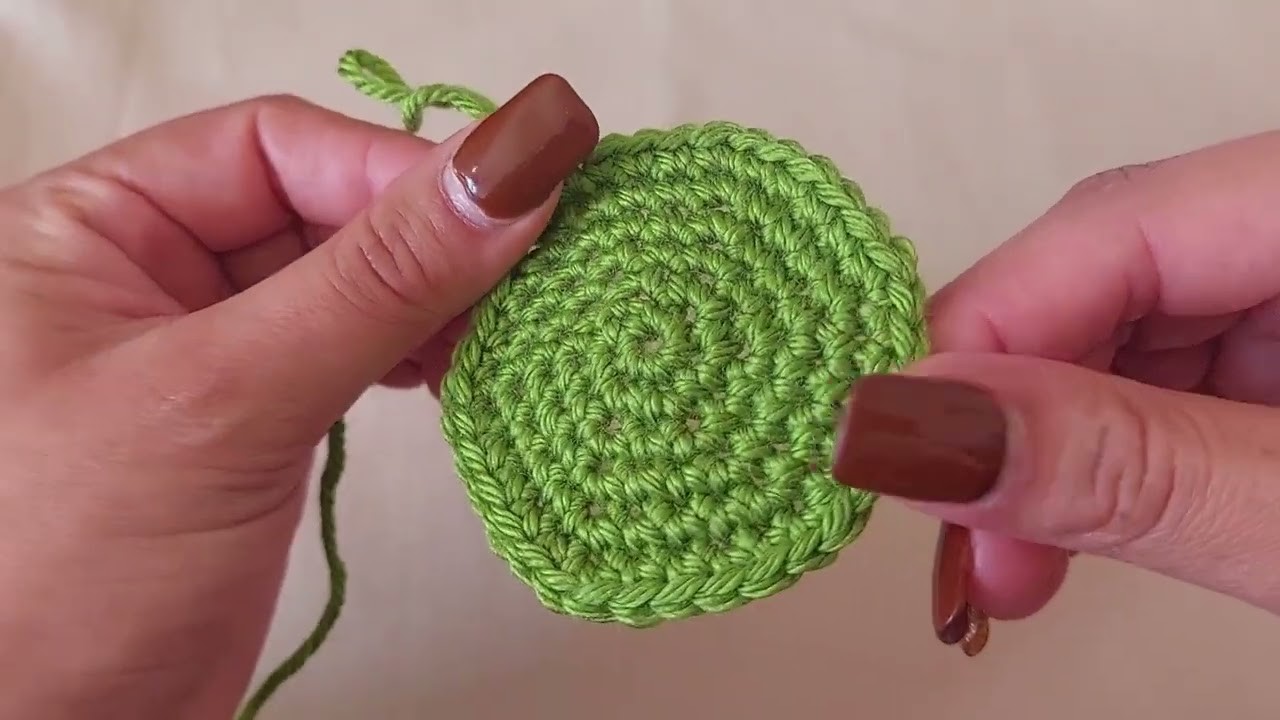 Cómo tejer un círculo perfecto, tejido a crochet (tejido en espiral)