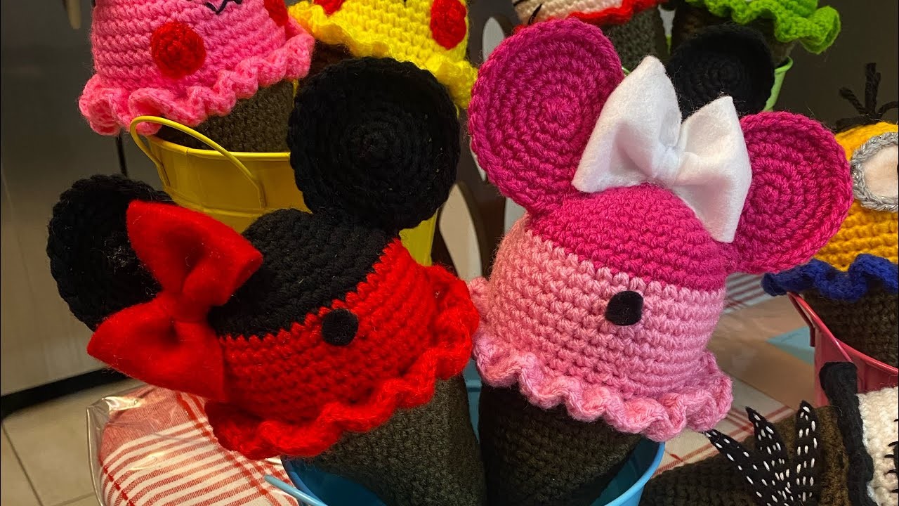 Minnie 3.4 ice Cream Amigurumi