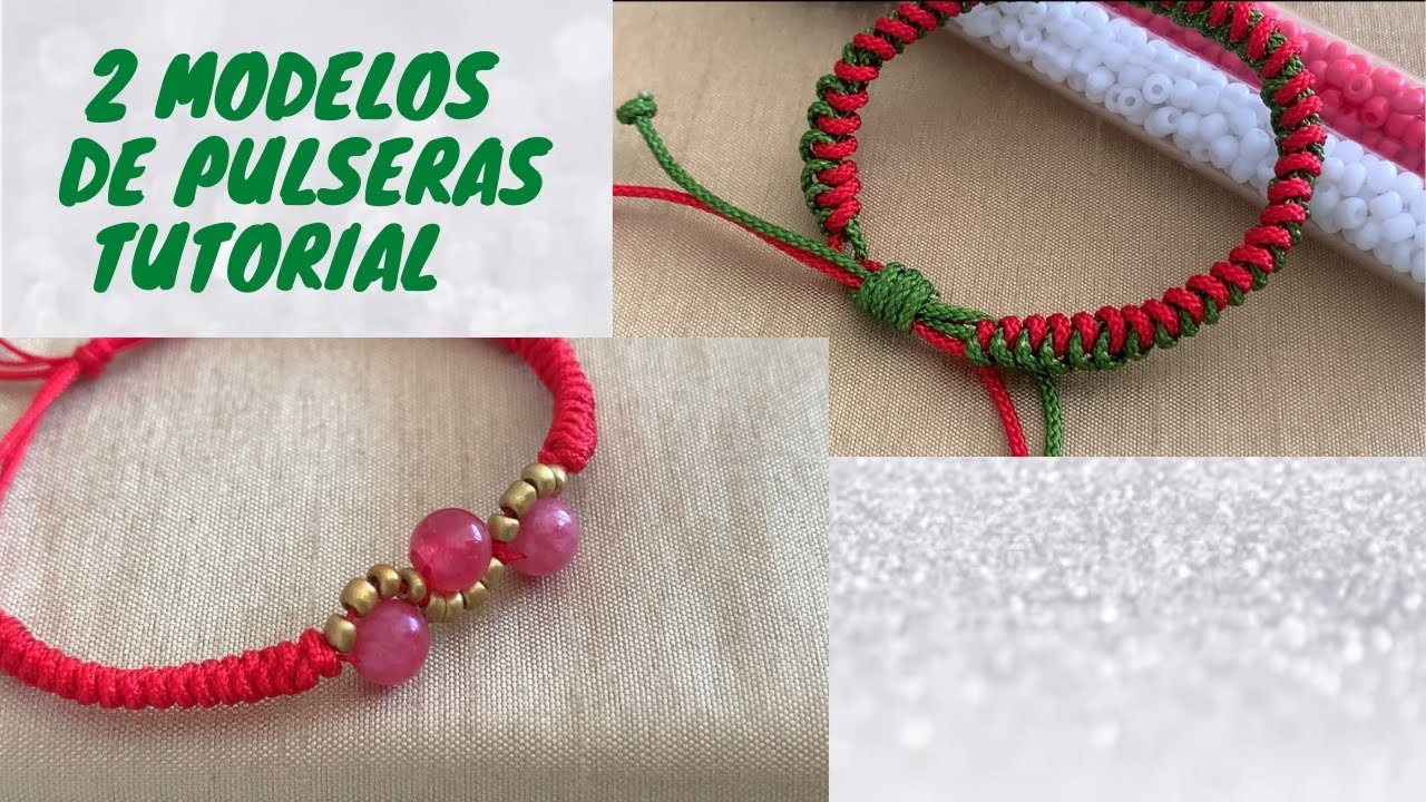 Pulseras. Snake knot. How to make bracelet easily (Cómo hacer pulsers Lindas facilmente)