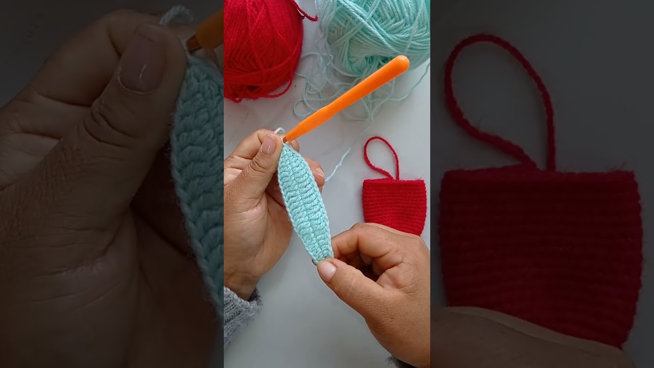 Tulipán tejido a crochet facil rápido y sencillo