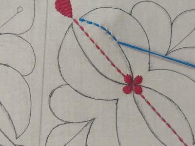 Hand embroidery nakshi kantha design stitch tutorial,Nokshi kantha selai