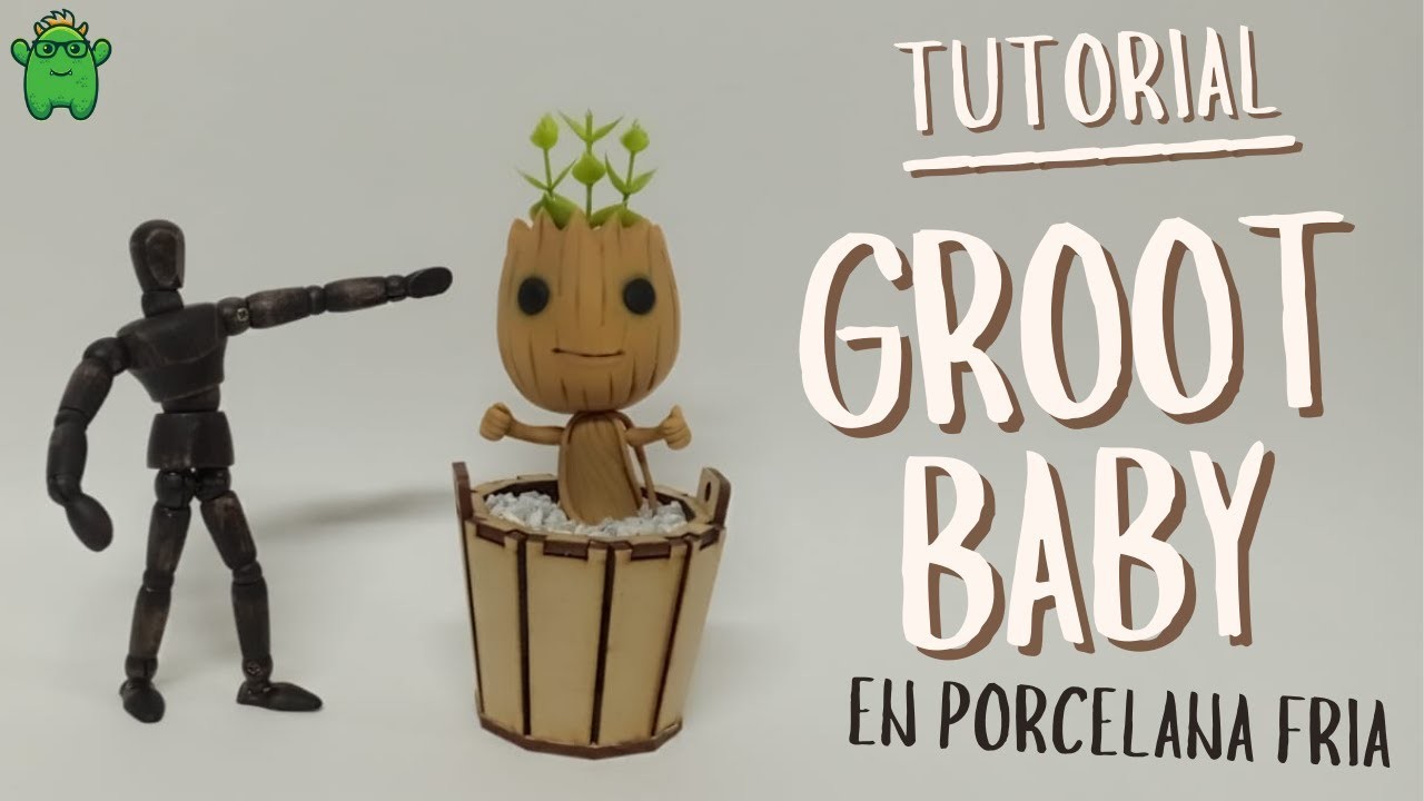 Groot Baby | Porcelana Fría o Porcelanicron