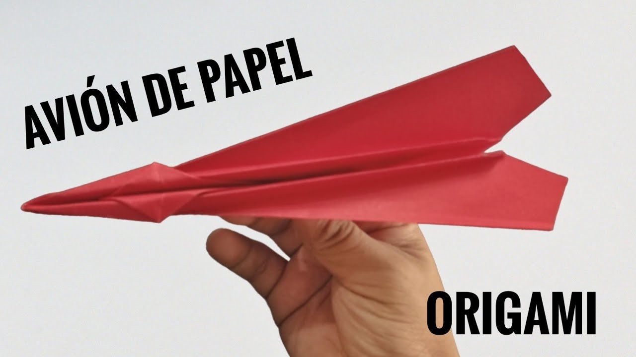 NUEVO avión de papel MUY fácil de hacer. cómo hacer nuevos aviones de papel