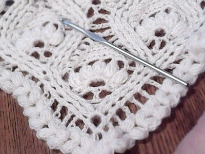 Shawl Elegante Crochet Parte 1