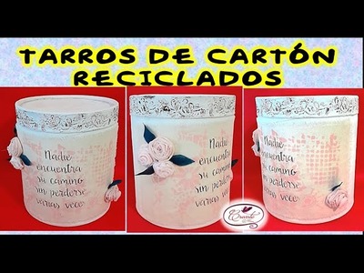 Tarro decorado. Reciclado con tela. Idea con tarros. Pote decorado. Decorated jar. Idea with jars.