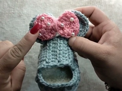 Bonitas pantunflas a crochet super fáciles ,rápidas y sobre todo bendibles te encantarán ????
