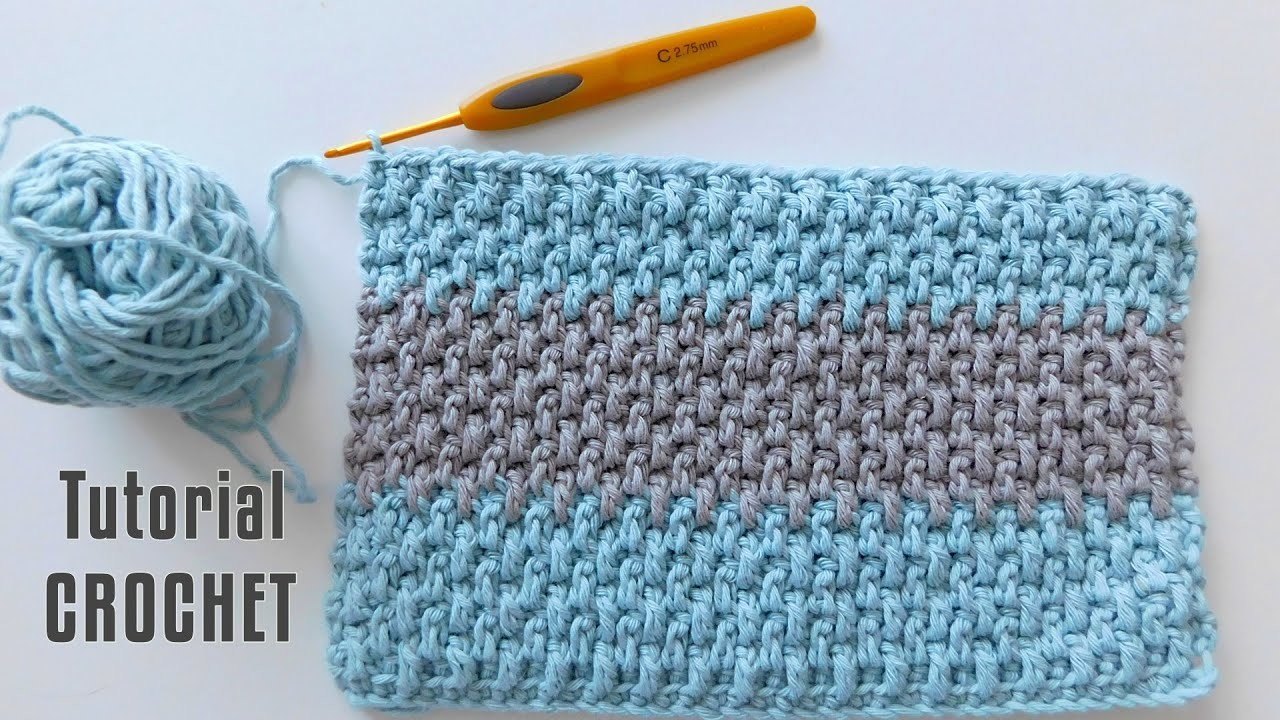 Hermoso Punto Crochet. Fácil ????. Tutorial explicado paso a paso