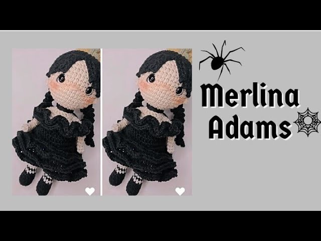 Merlina Adams Amigurumi ????